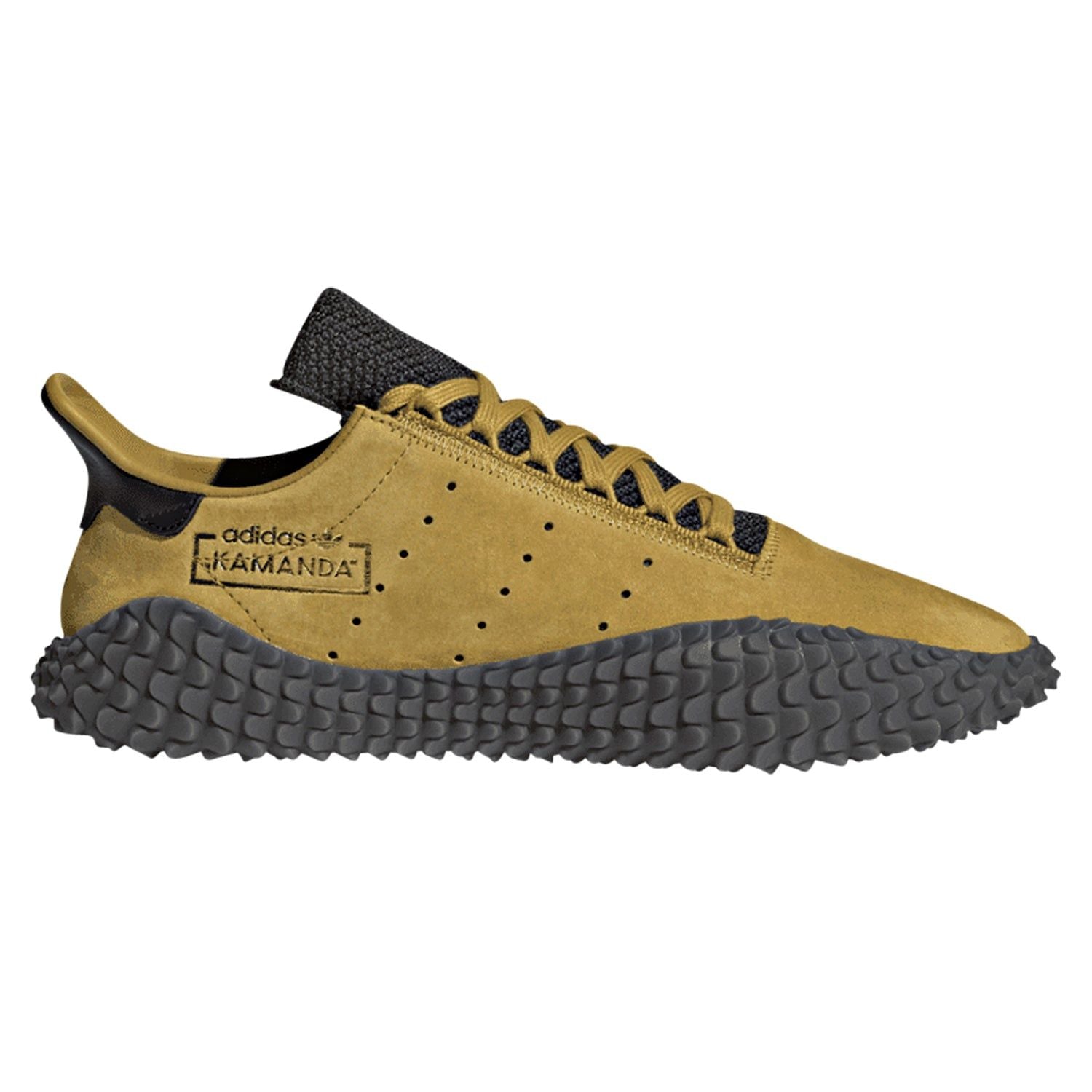 adidas Originals Kamanda Trainers - Yellow - ViaductClothing -  -  