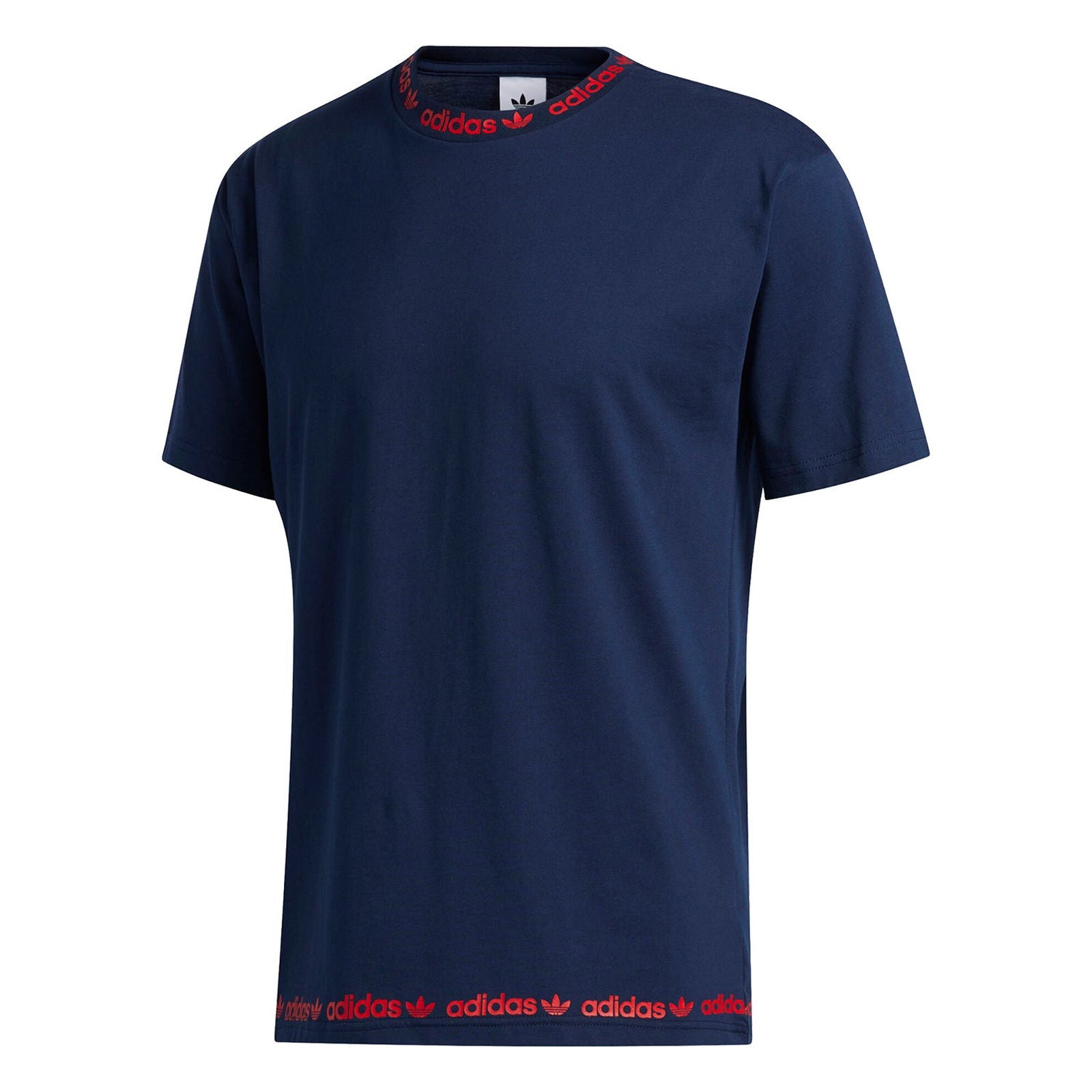 adidas Originals Linear Logo Repeat T-Shirt - Navy - ViaductClothing -  -  