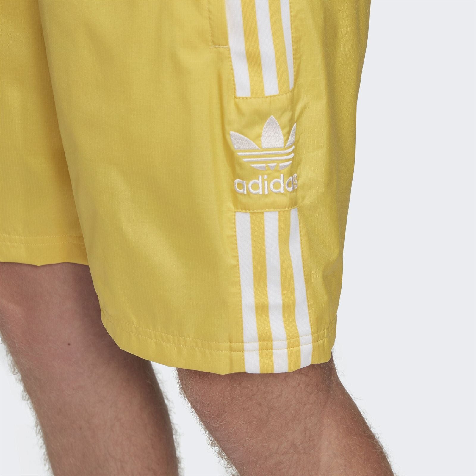 adidas Originals Lock Up Ripstop  Shorts - Yellow - ViaductClothing -  -  