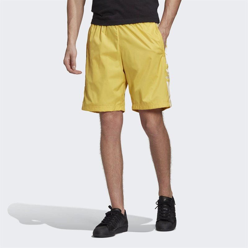 adidas Originals Lock Up Ripstop  Shorts - Yellow - ViaductClothing -  -  