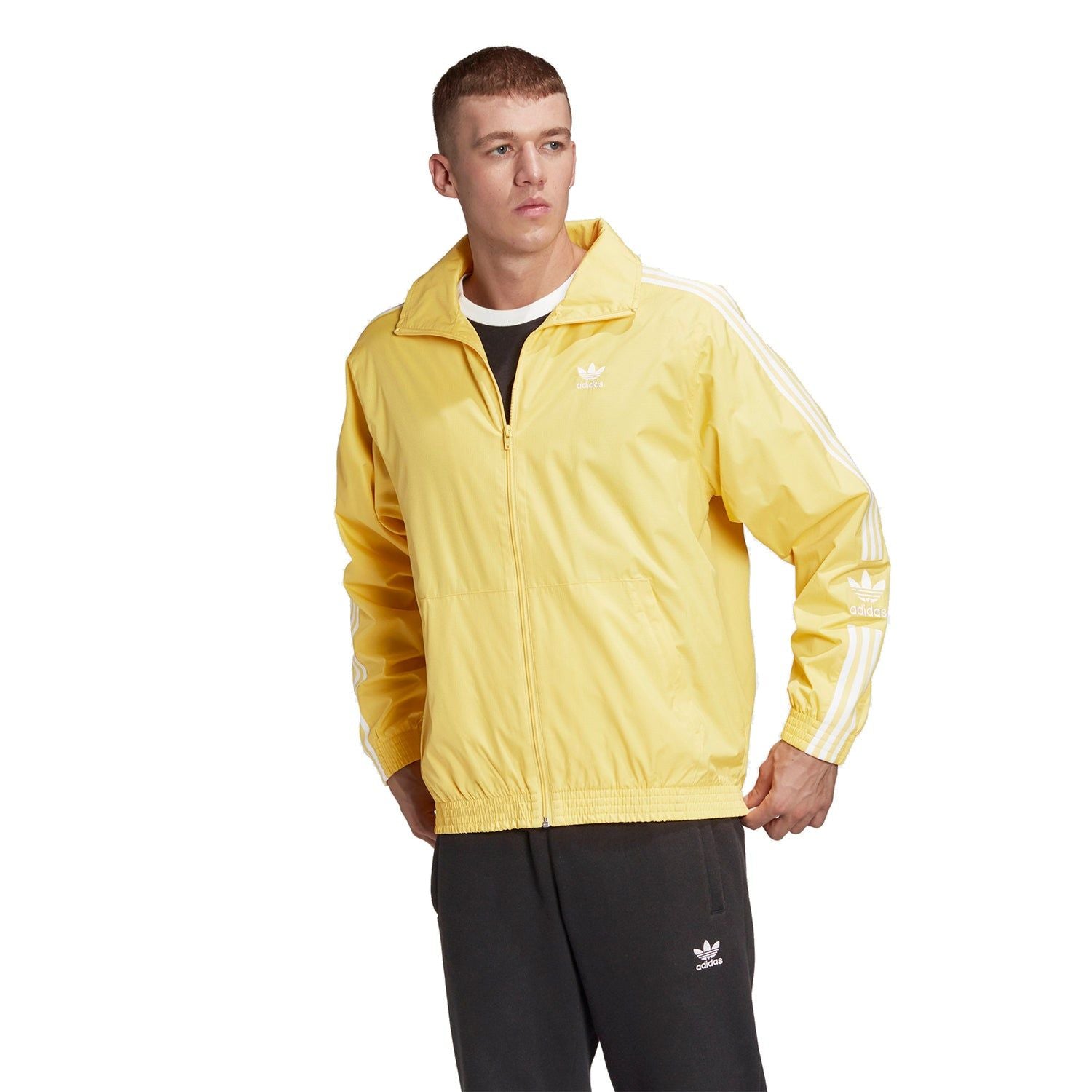 adidas Originals Lock Up Track Jacket - Yellow - ViaductClothing -  -  