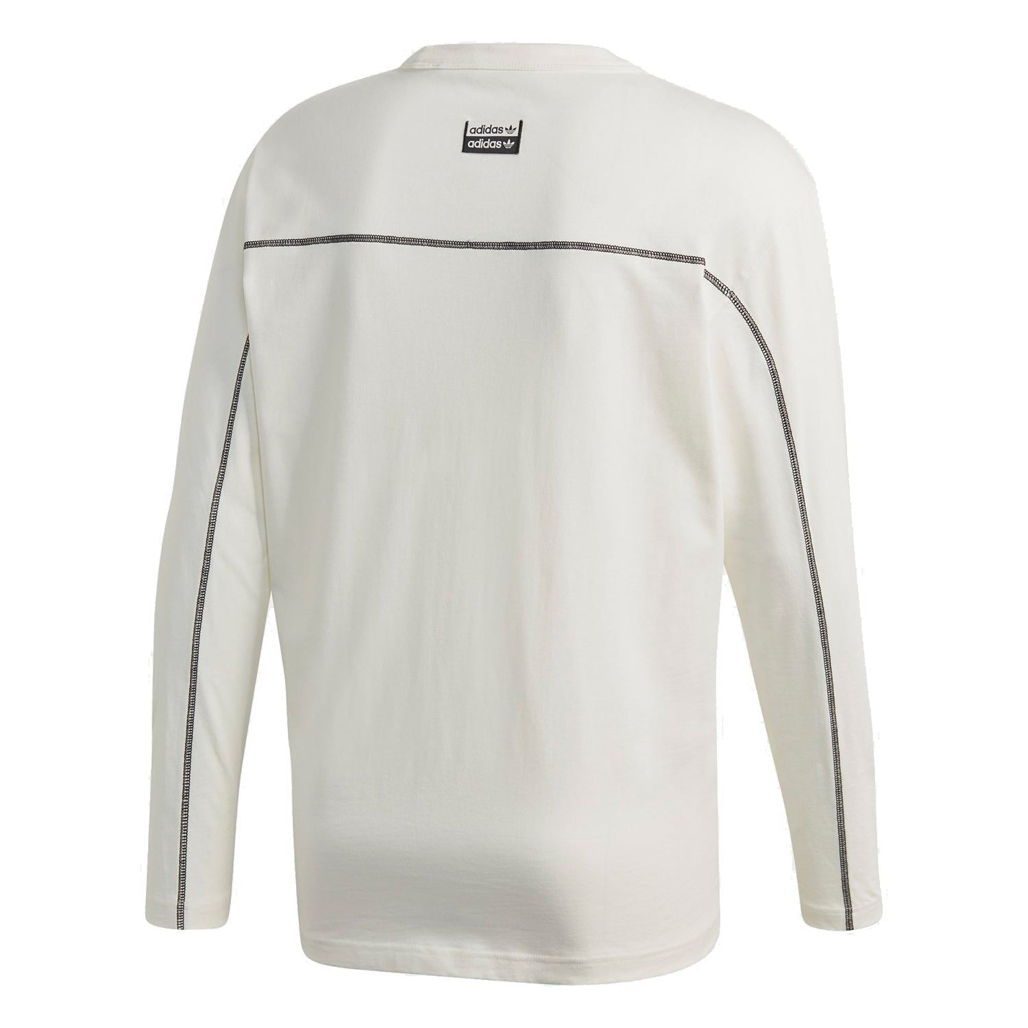 adidas Originals Long Sleeve R.Y.V Tee - Off White - ViaductClothing -  -  