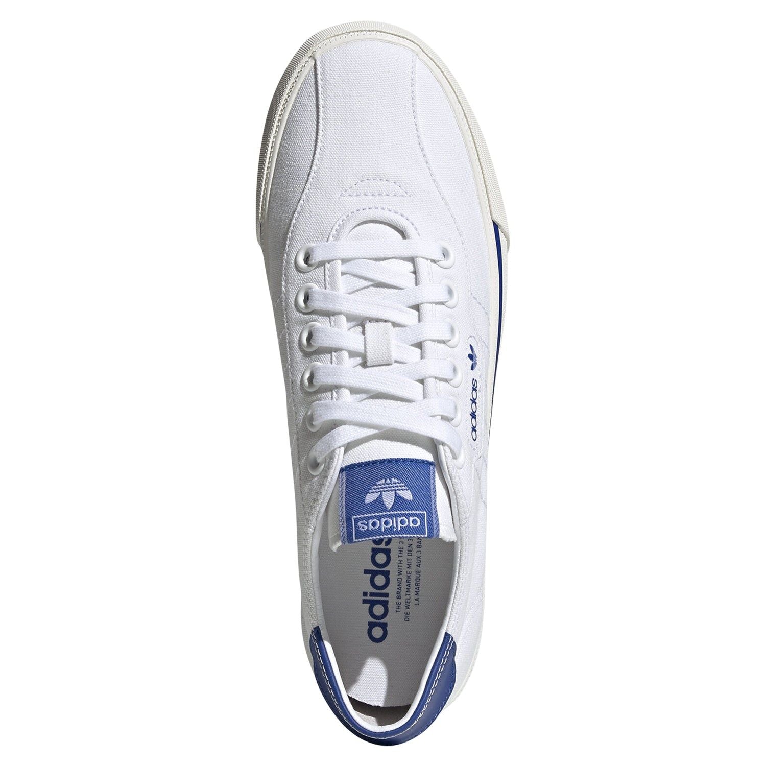 adidas Originals Love Set Super Trainers - White & Blue - ViaductClothing -  -  