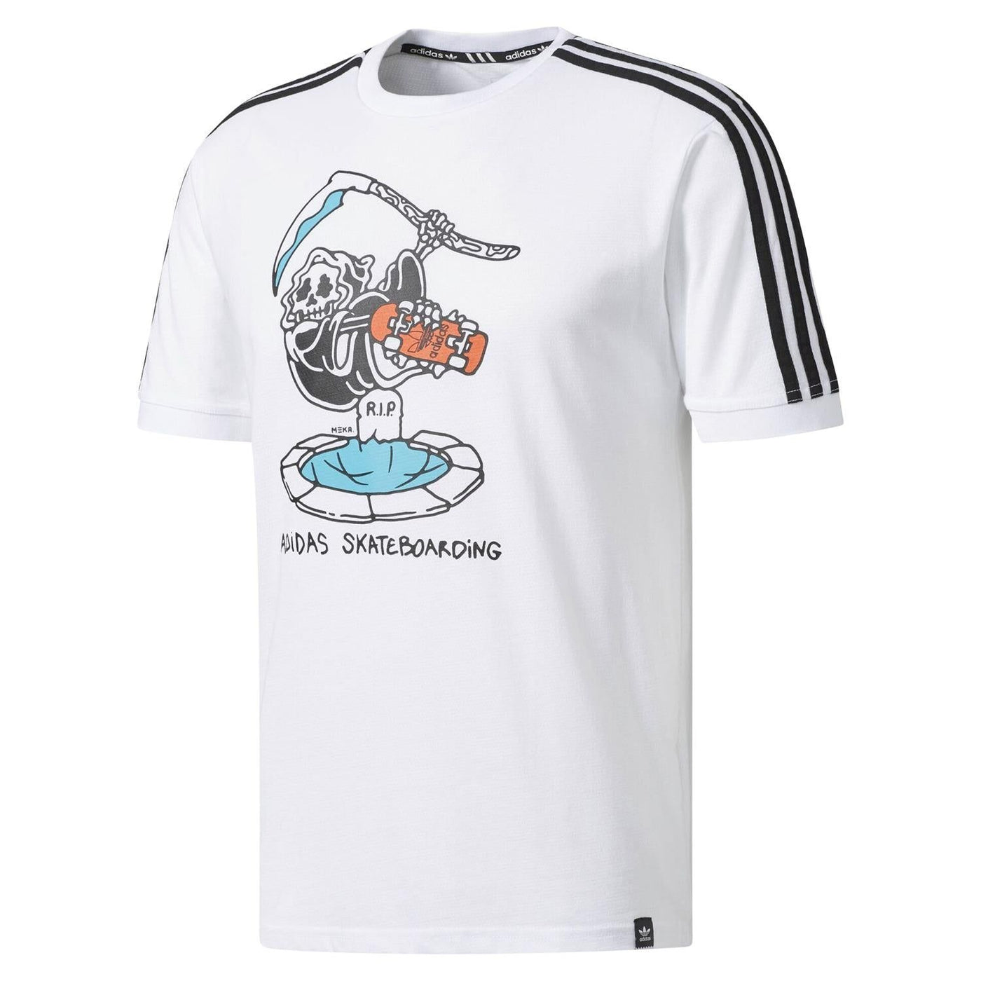 adidas Originals MEKA Death Jersey White ViaductClothing