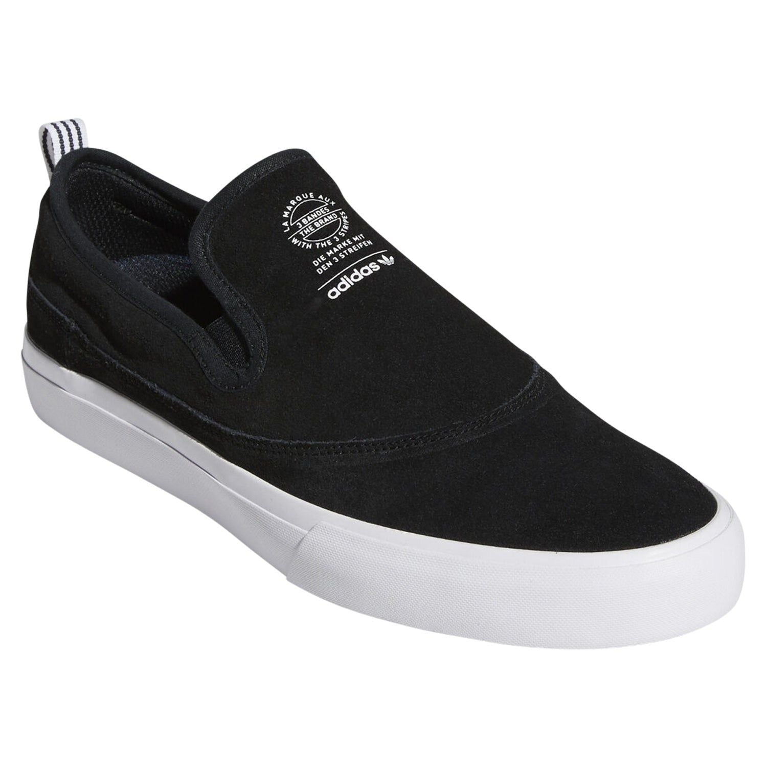 adidas Originals Matchcourt Slip Trainers - Black - ViaductClothing -  -  