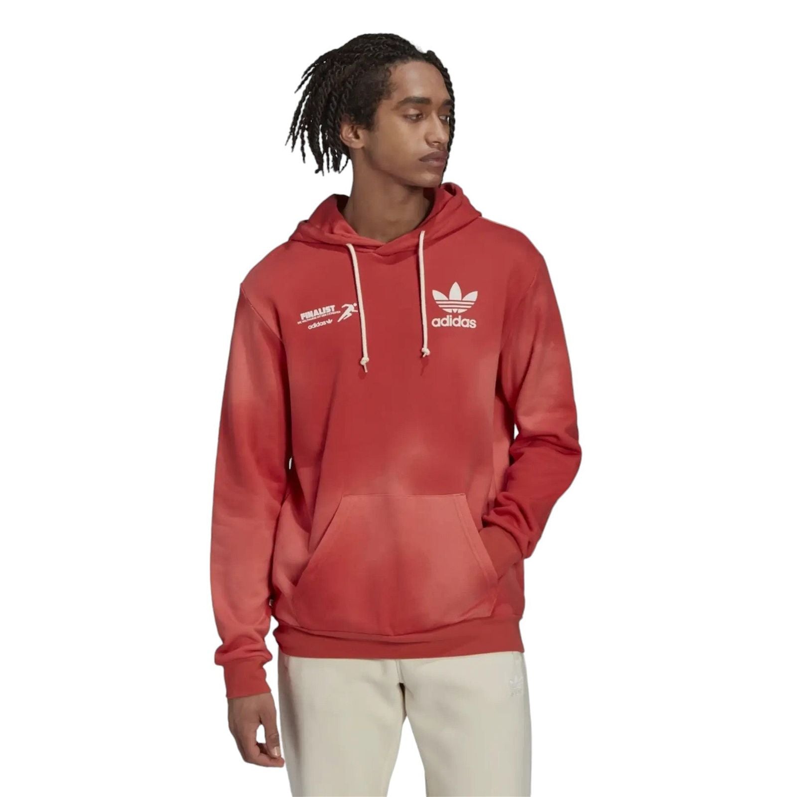 adidas Originals Mellow Ride Club Hoodie - Crew Red - ViaductClothing -  -  