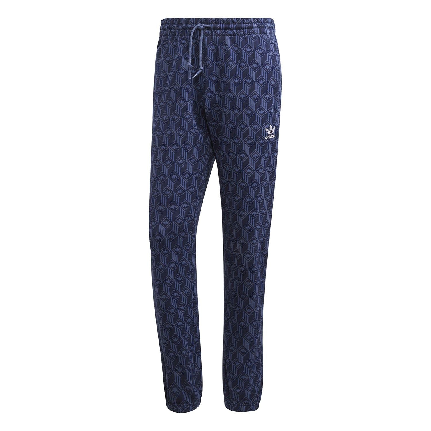 adidas Originals Monogram Sweat Pants - Night Marine - ViaductClothing -  -  