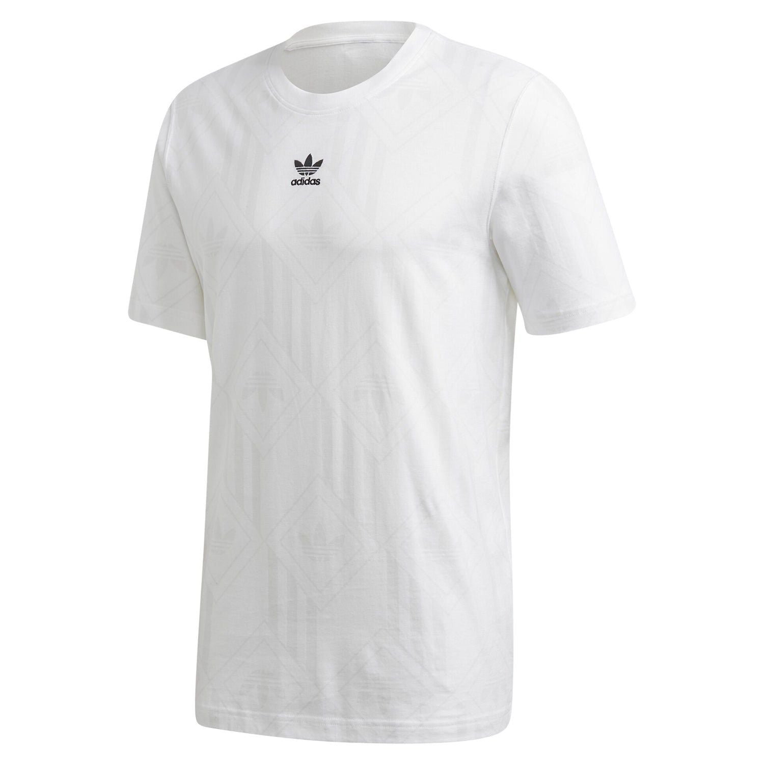 adidas Originals Monogram T-Shirt - White - ViaductClothing -  -  