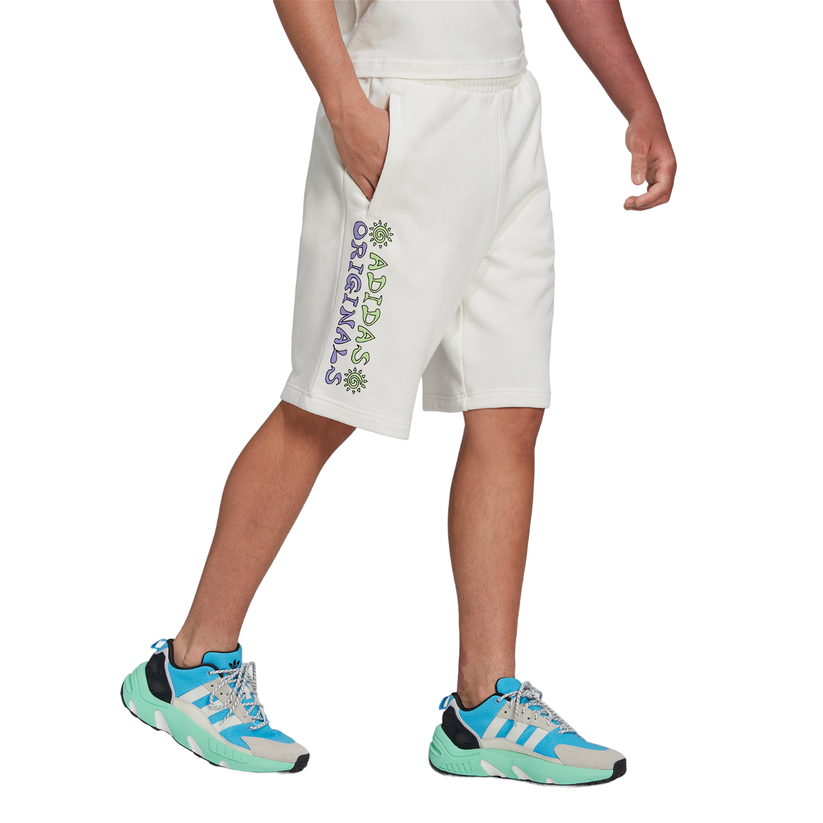 adidas Originals New Summer Sweat Shorts - Grey - ViaductClothing -  -  