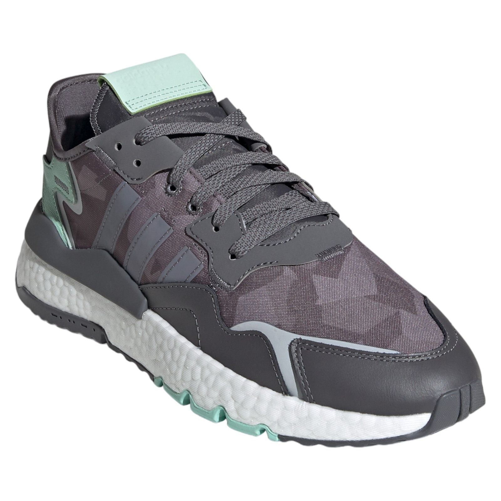 adidas Originals Nite Jogger Shoes - Grey - ViaductClothing -  -  