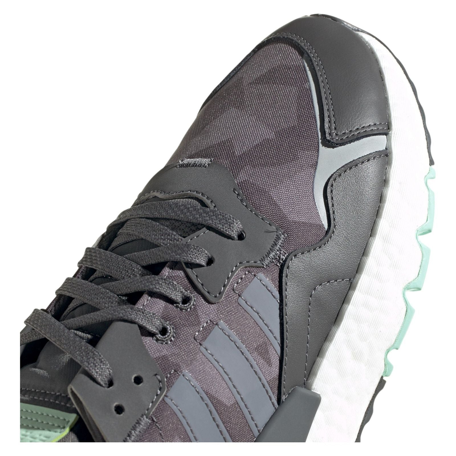 adidas Originals Nite Jogger Shoes - Grey - ViaductClothing -  -  