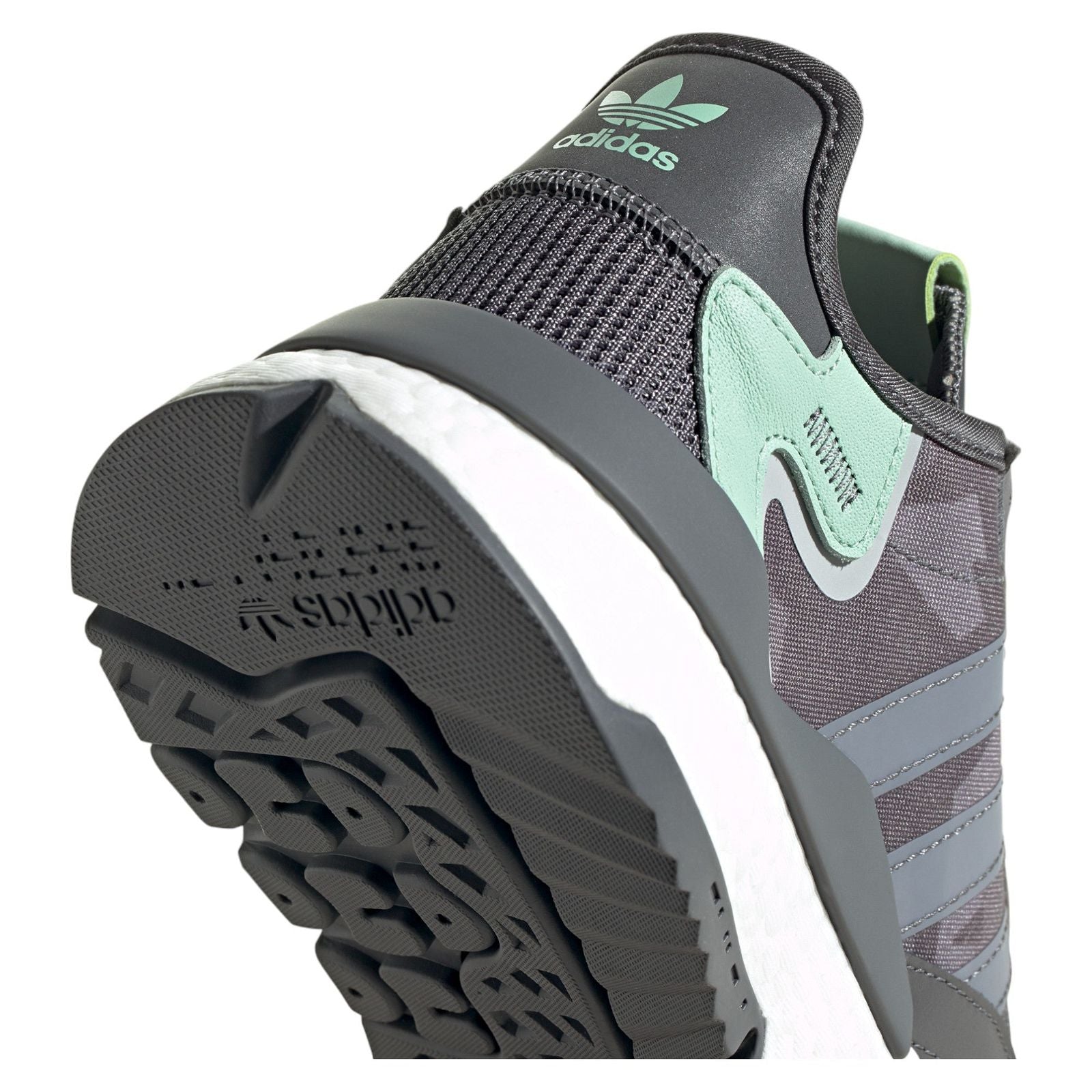 adidas Originals Nite Jogger Shoes - Grey - ViaductClothing -  -  
