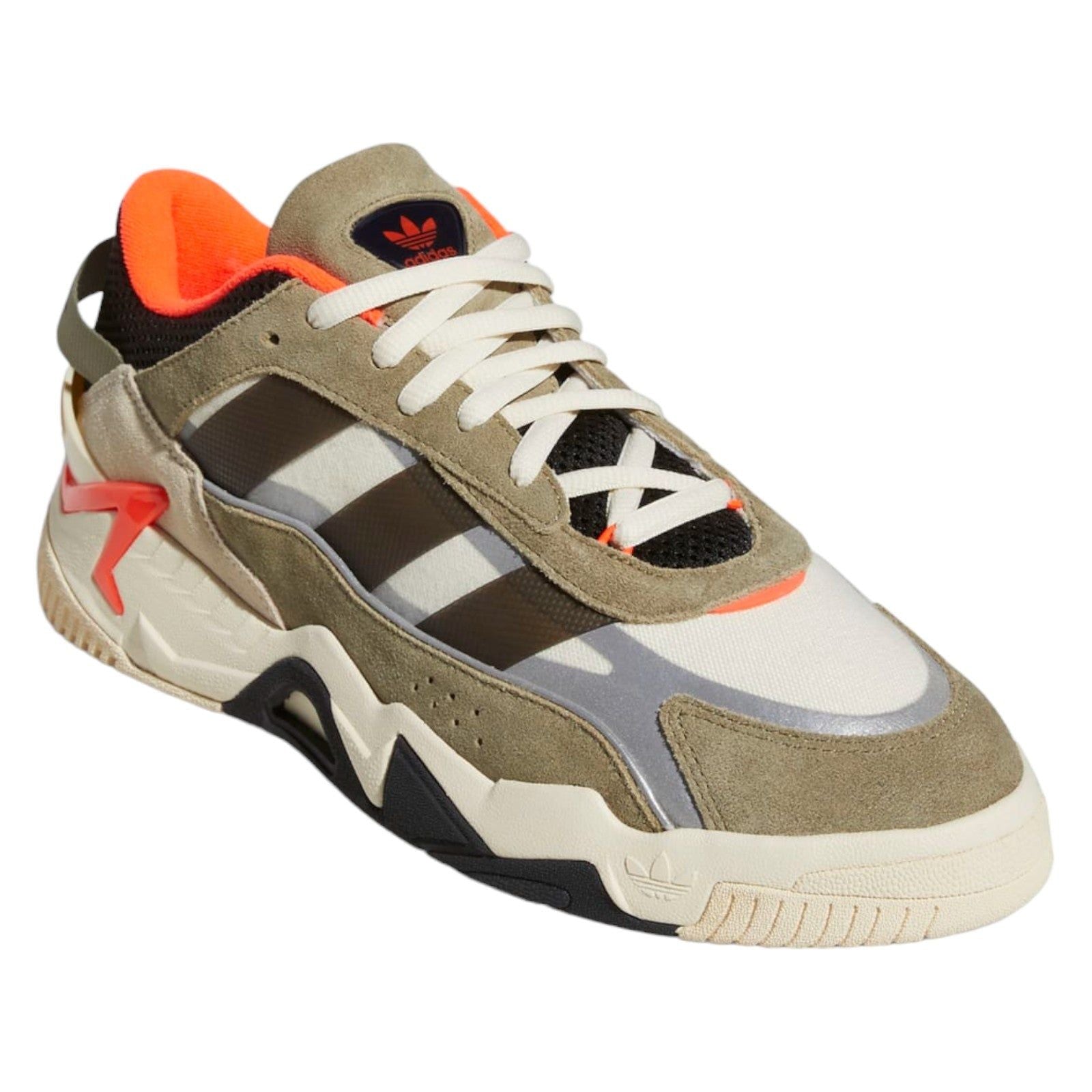 adidas Originals Niteball 2 Trainers - Orbit Green Orange - ViaductClothing -  -  