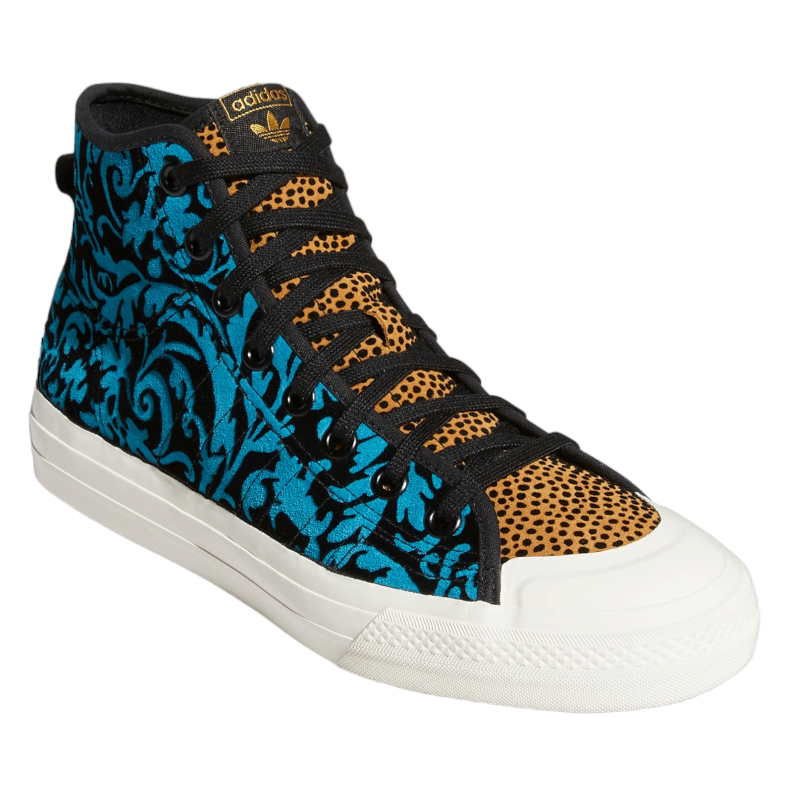 adidas Originals Nizza Hi RF Shoes - Multi - ViaductClothing -  -  
