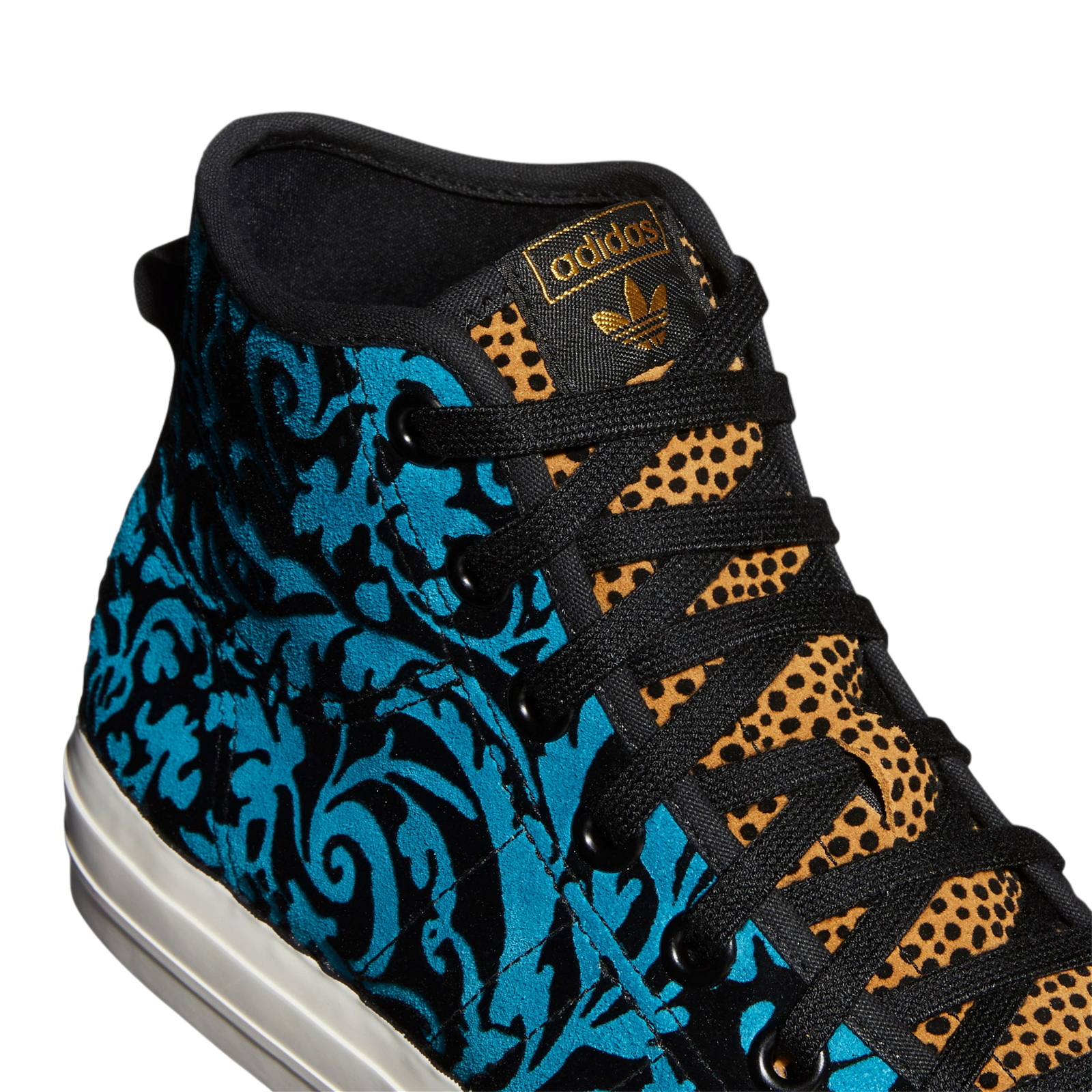 adidas Originals Nizza Hi RF Shoes - Multi - ViaductClothing -  -  