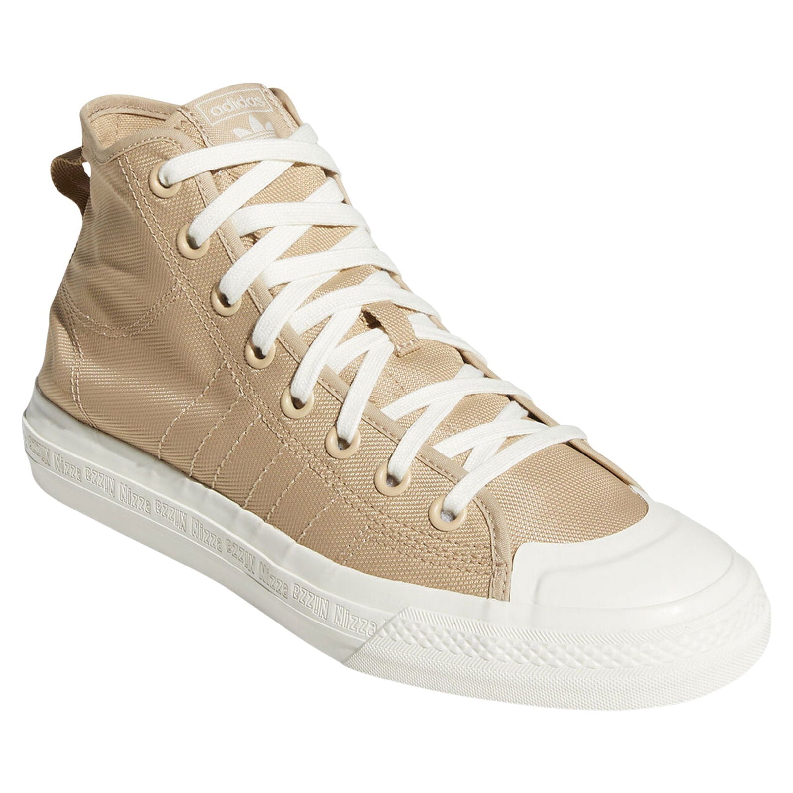 adidas Originals Nizza Hi RF Shoes - Pale Nude - ViaductClothing -  -  