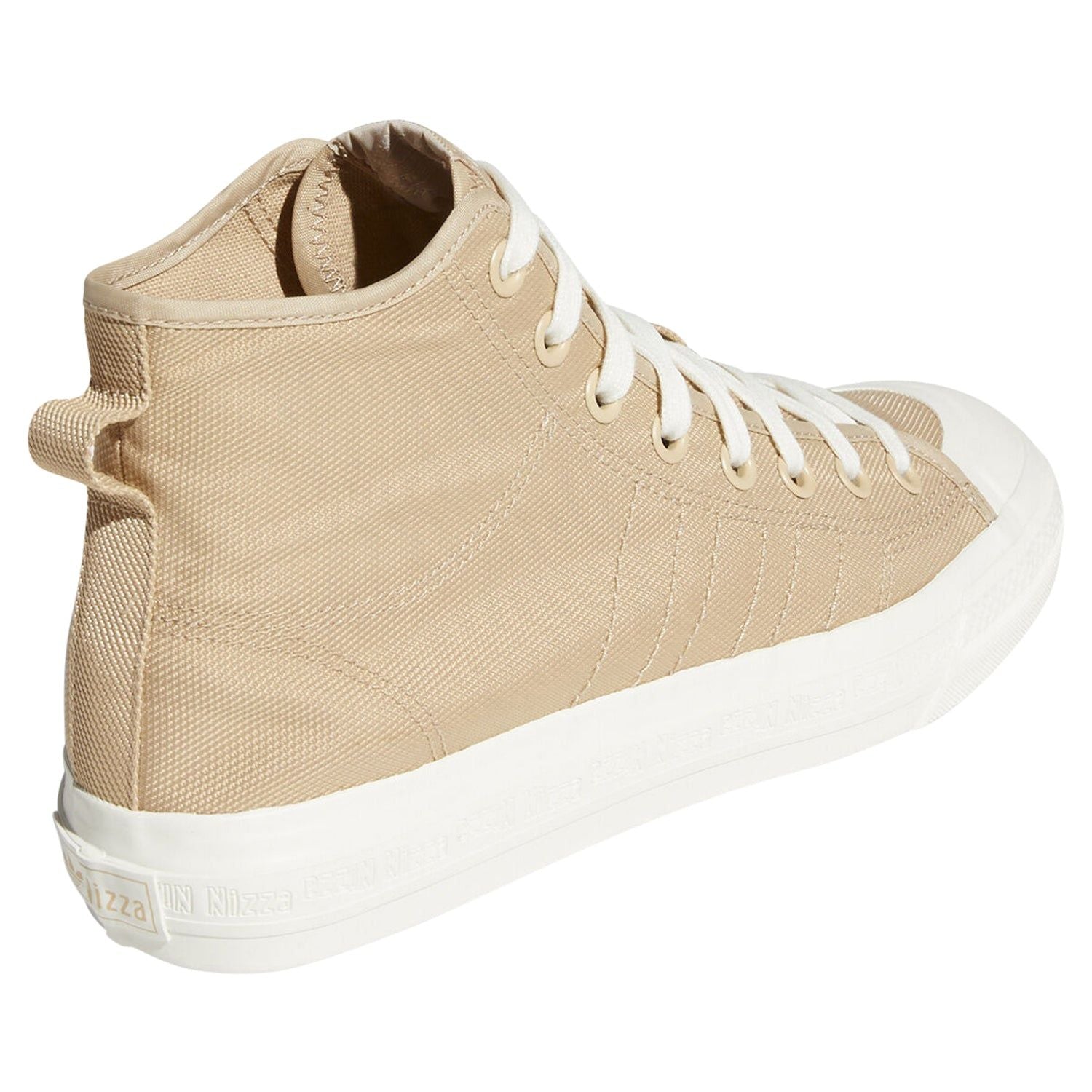 adidas Originals Nizza Hi RF Shoes - Pale Nude - ViaductClothing -  -  
