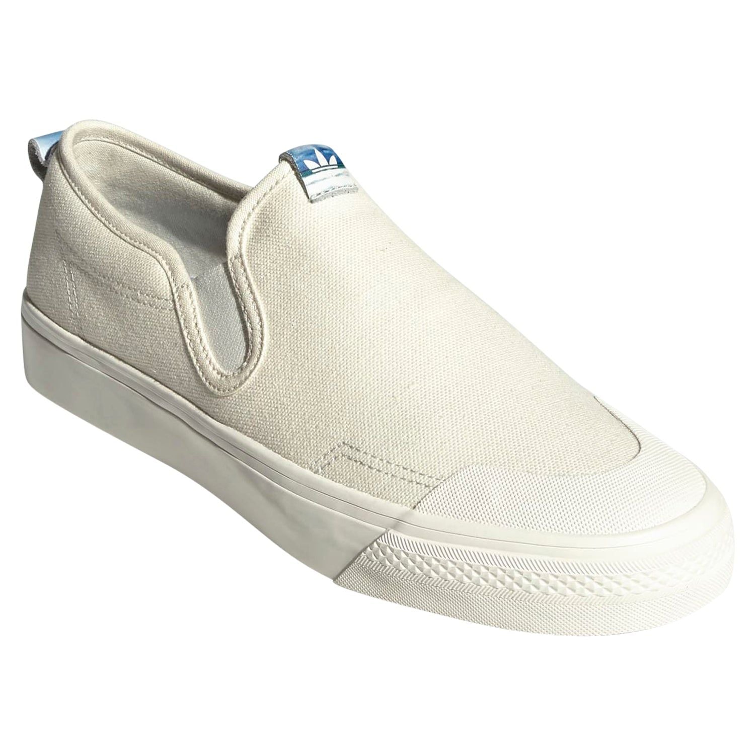 adidas Originals Nizza Slip-On Shoes - Off White - ViaductClothing -  -  