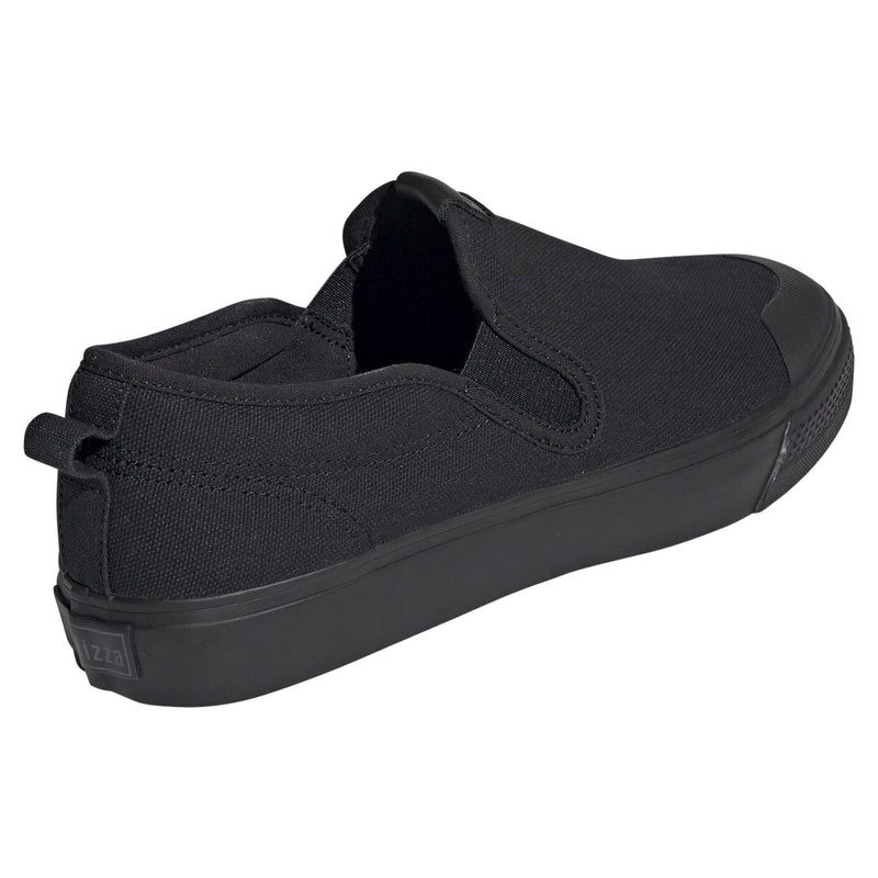 adidas Originals Nizza Slip On Shoes Black EF1184 ViaductClothing