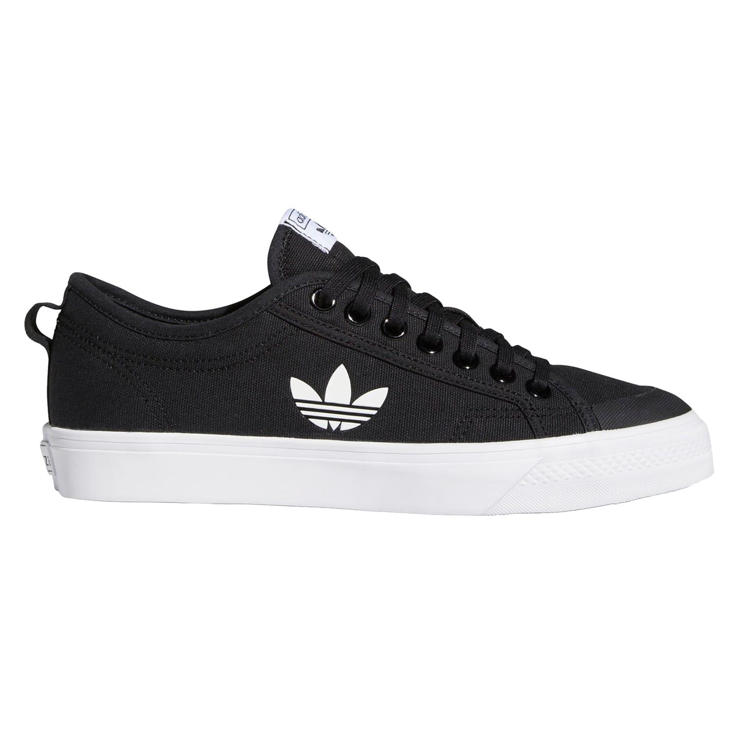 adidas Originals Nizza Trefoil Shoes - Core Black - ViaductClothing -  -  