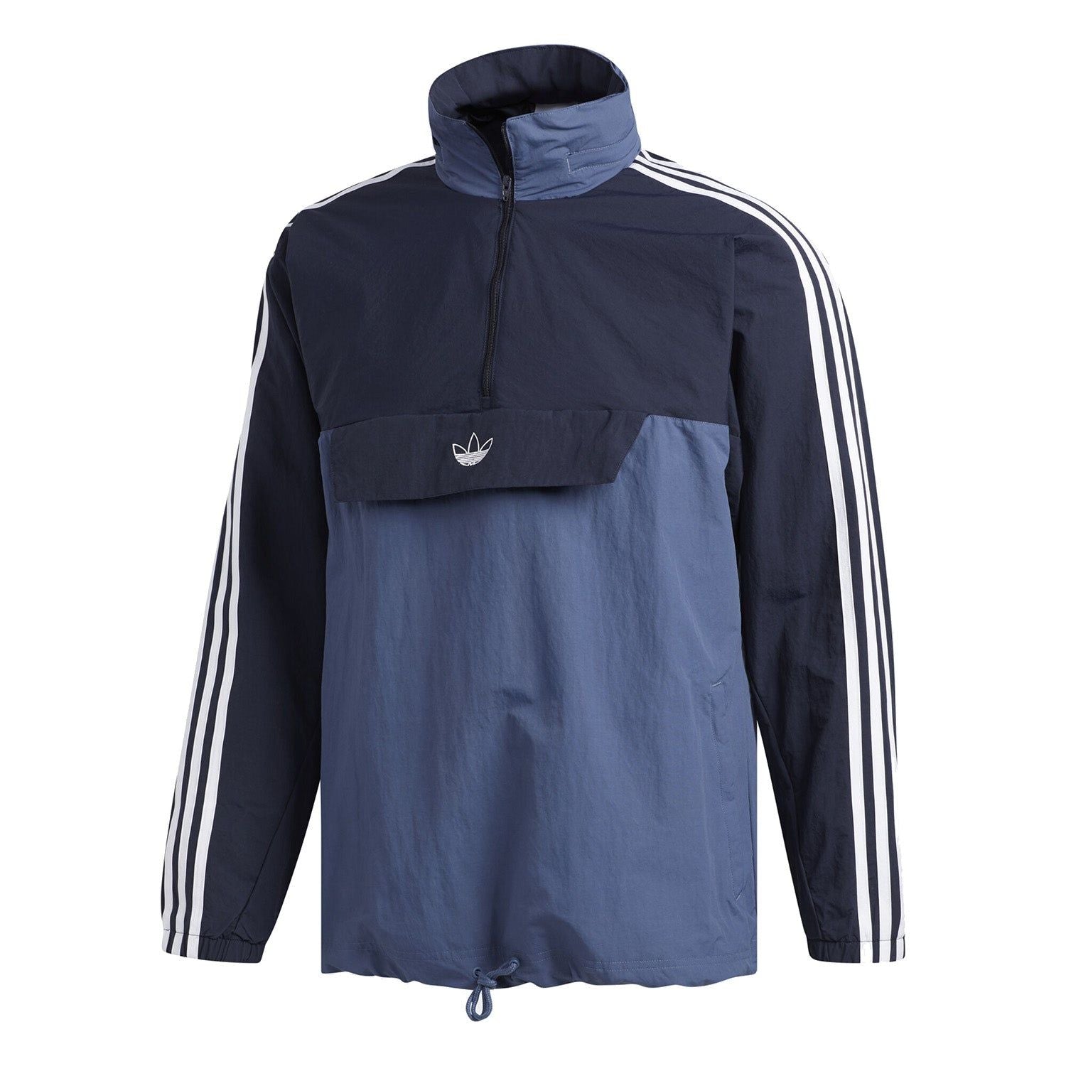 adidas Originals Outline Half-Zip Anorak Jacket - Navy - ViaductClothing -  -  