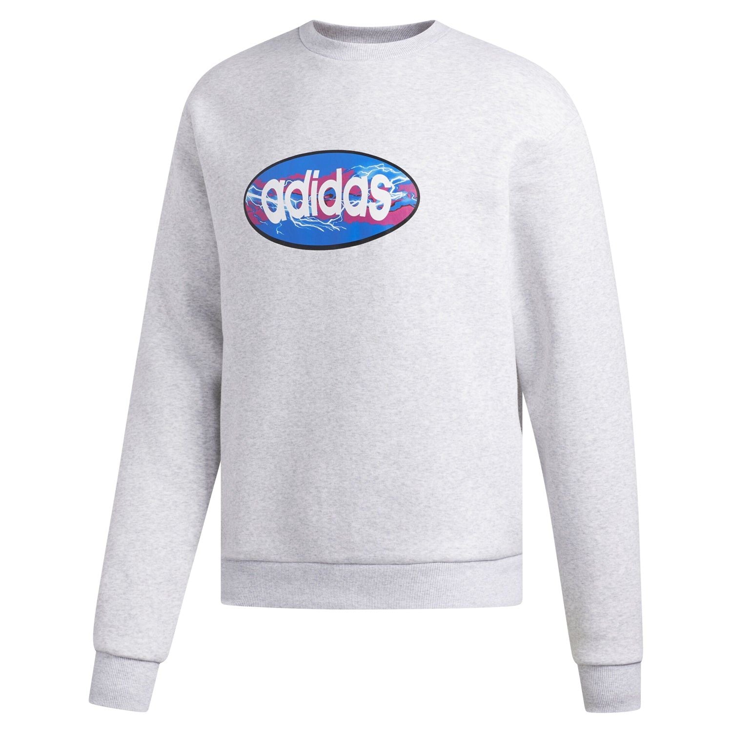 adidas Originals Ovalo Sweatshirt - Grey - ViaductClothing -  -  