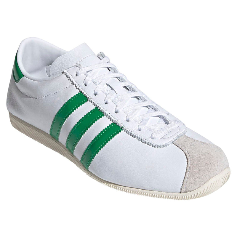 adidas Originals Overdub Rekord Shoes - White & Green - ViaductClothing -  -  