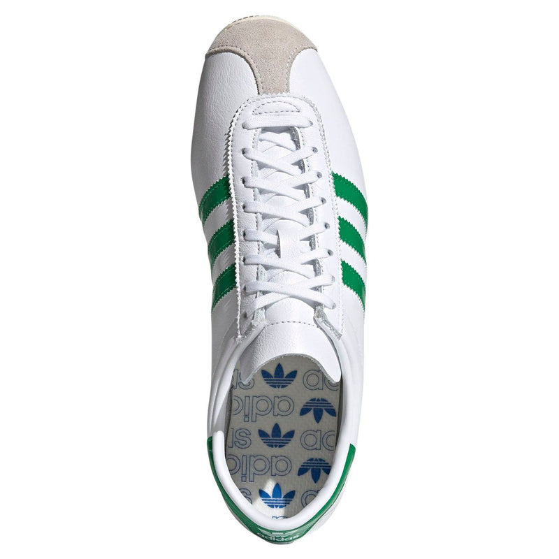 adidas Originals Overdub Rekord Shoes - White & Green - ViaductClothing -  -  
