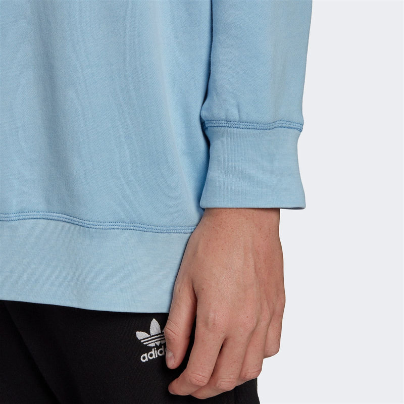 adidas Originals Overdyed Crew Sweatshirt Blue GL6161 ViaductClothing