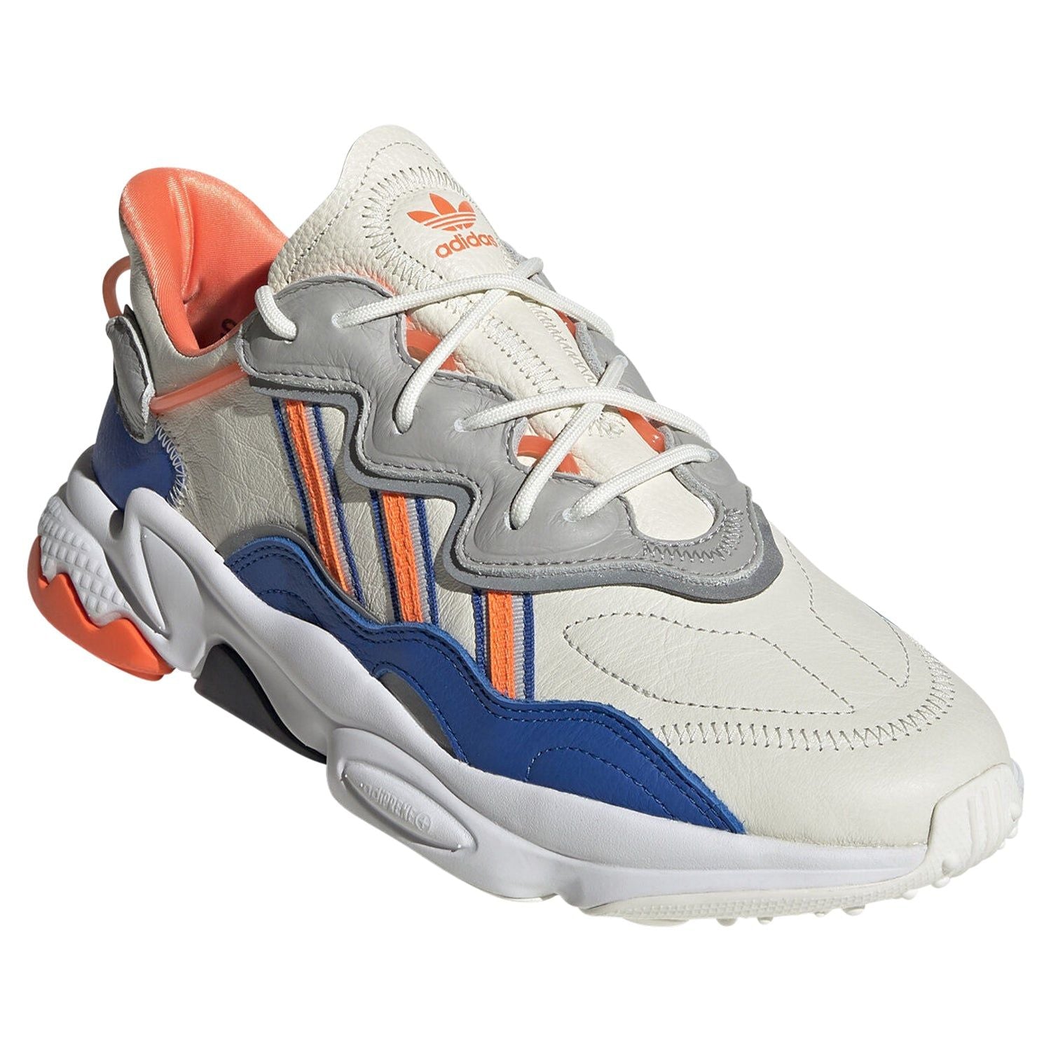 adidas Originals Ozweego Trainers - Off White, Blue & Grey Two - ViaductClothing -  -  
