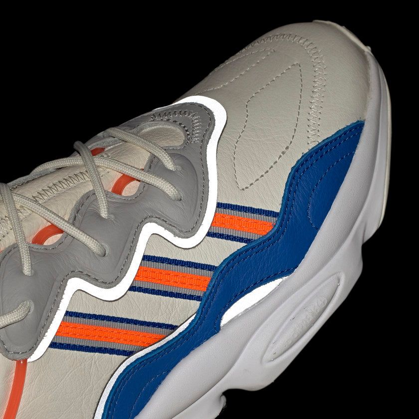 adidas Originals Ozweego Trainers - Off White, Blue & Grey Two - ViaductClothing -  -  