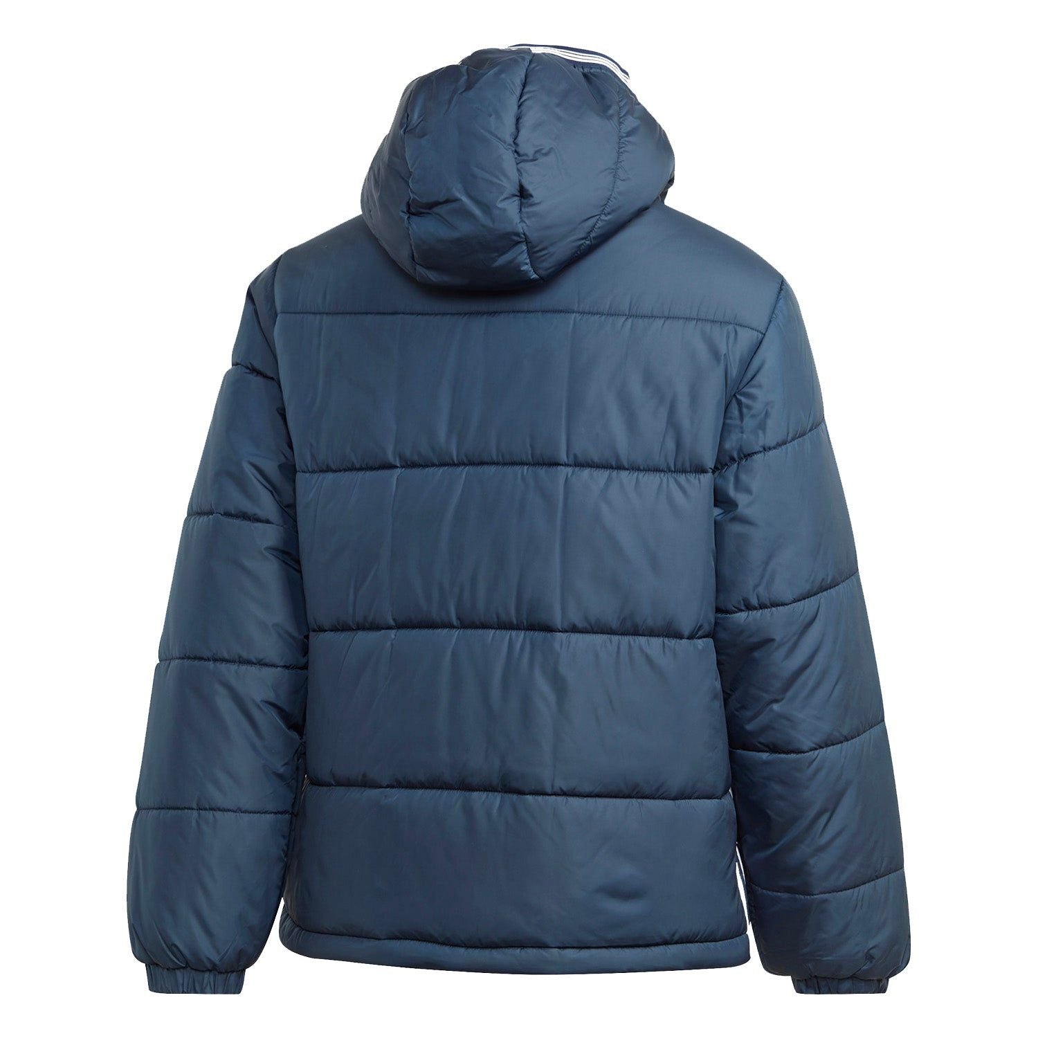 adidas Originals Padded Hooded Puffer Jacket - Blue - ViaductClothing -  -  