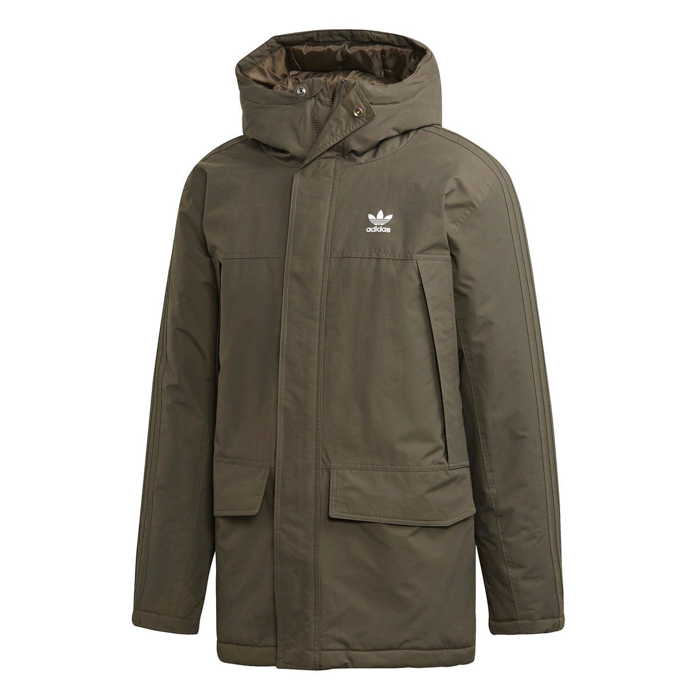 adidas Originals Padded Parka Brown