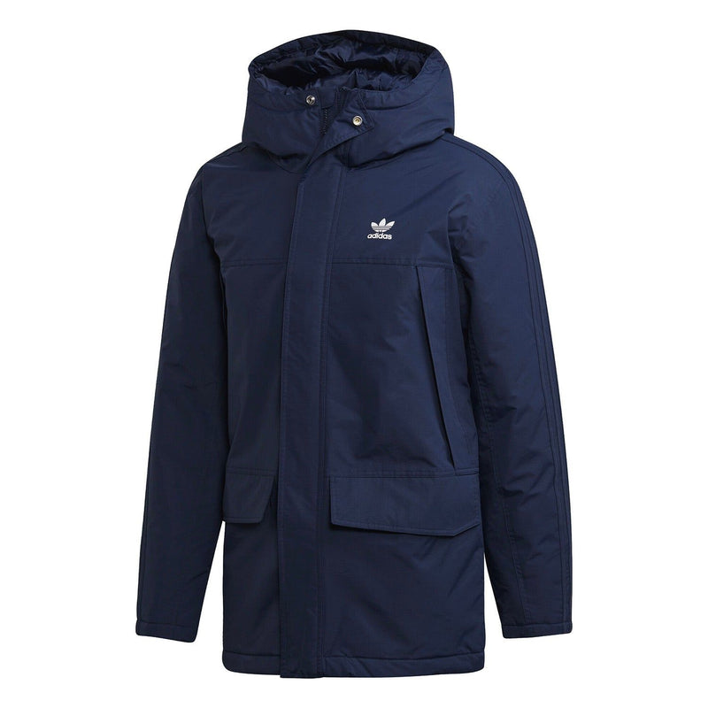 adidas Originals Padded Parka - Navy - ViaductClothing -  -  