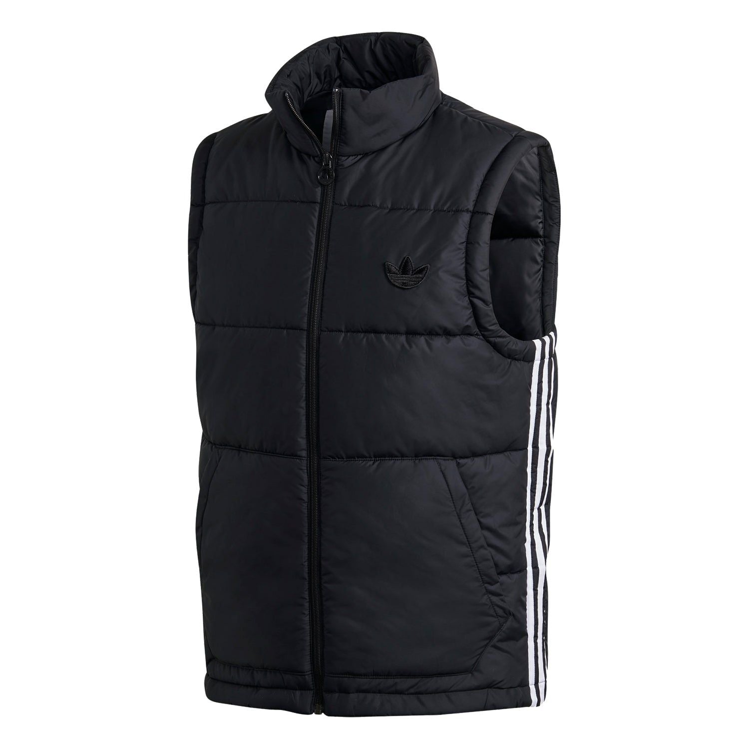 adidas Originals Padded Puffer Vest - Black - ViaductClothing -  -  