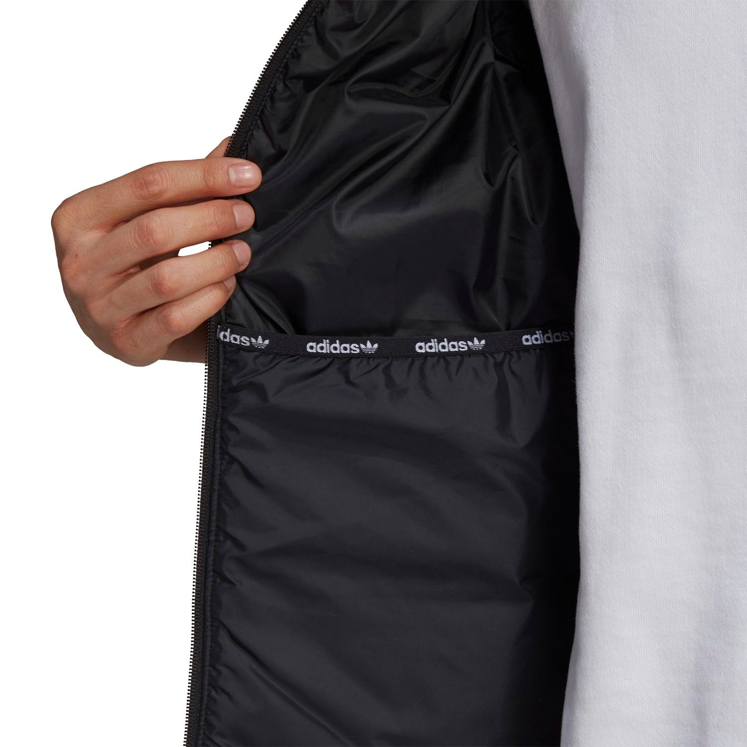 adidas Originals Padded Puffer Vest - Black - ViaductClothing -  -  