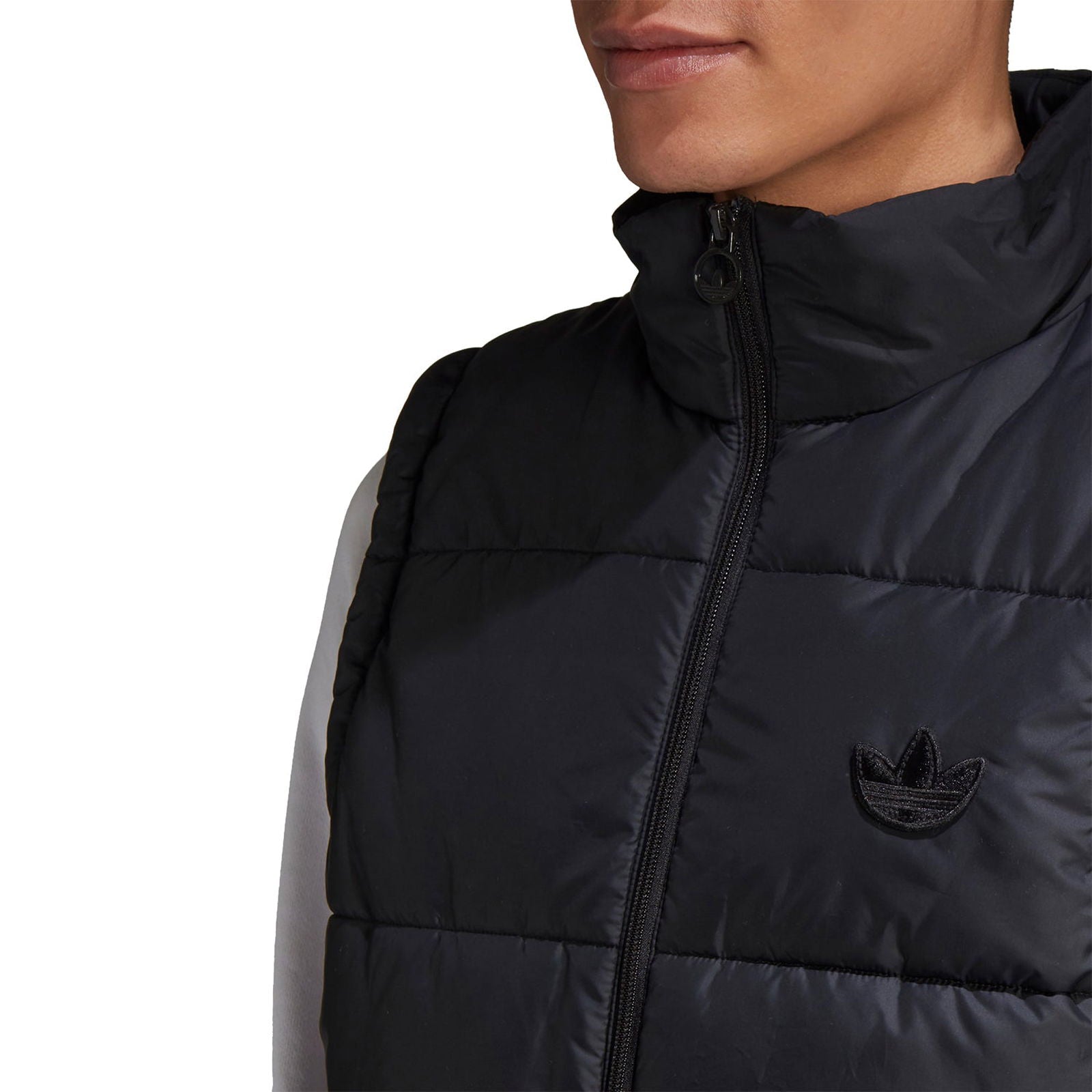 adidas Originals Padded Puffer Vest - Black - ViaductClothing -  -  