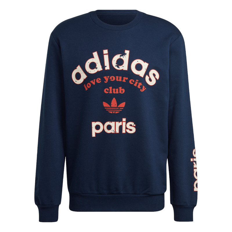Navy adidas sweatshirt hotsell