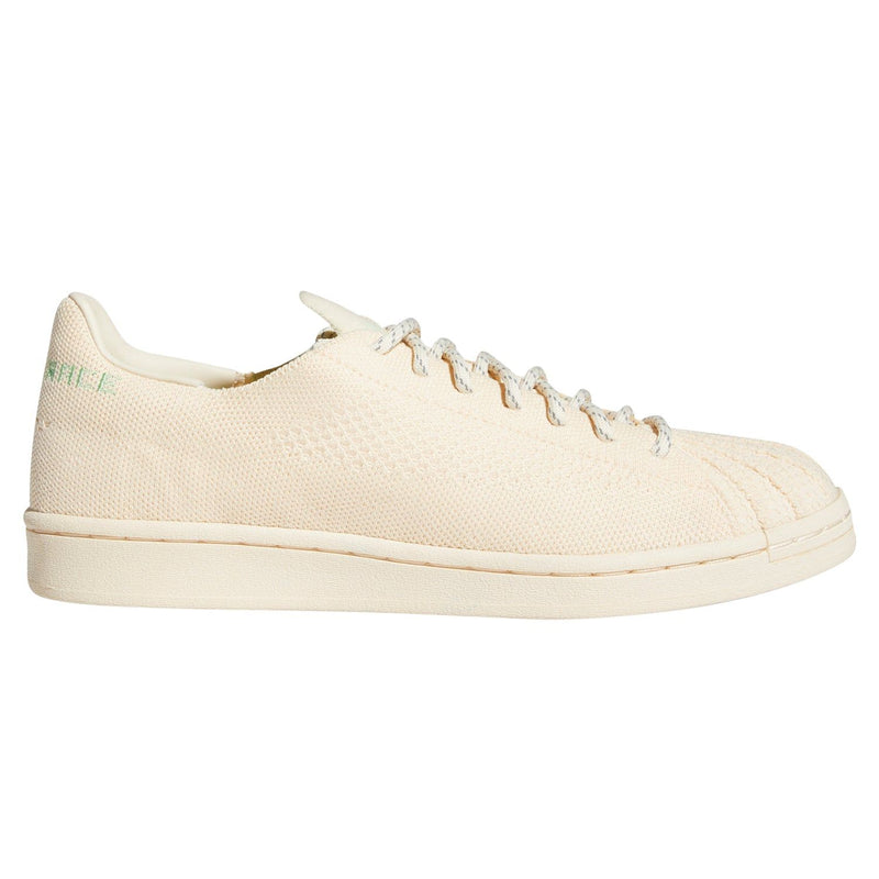 adidas Originals Pharrell Williams Superstar Primeknit Shoes Beige ViaductClothing