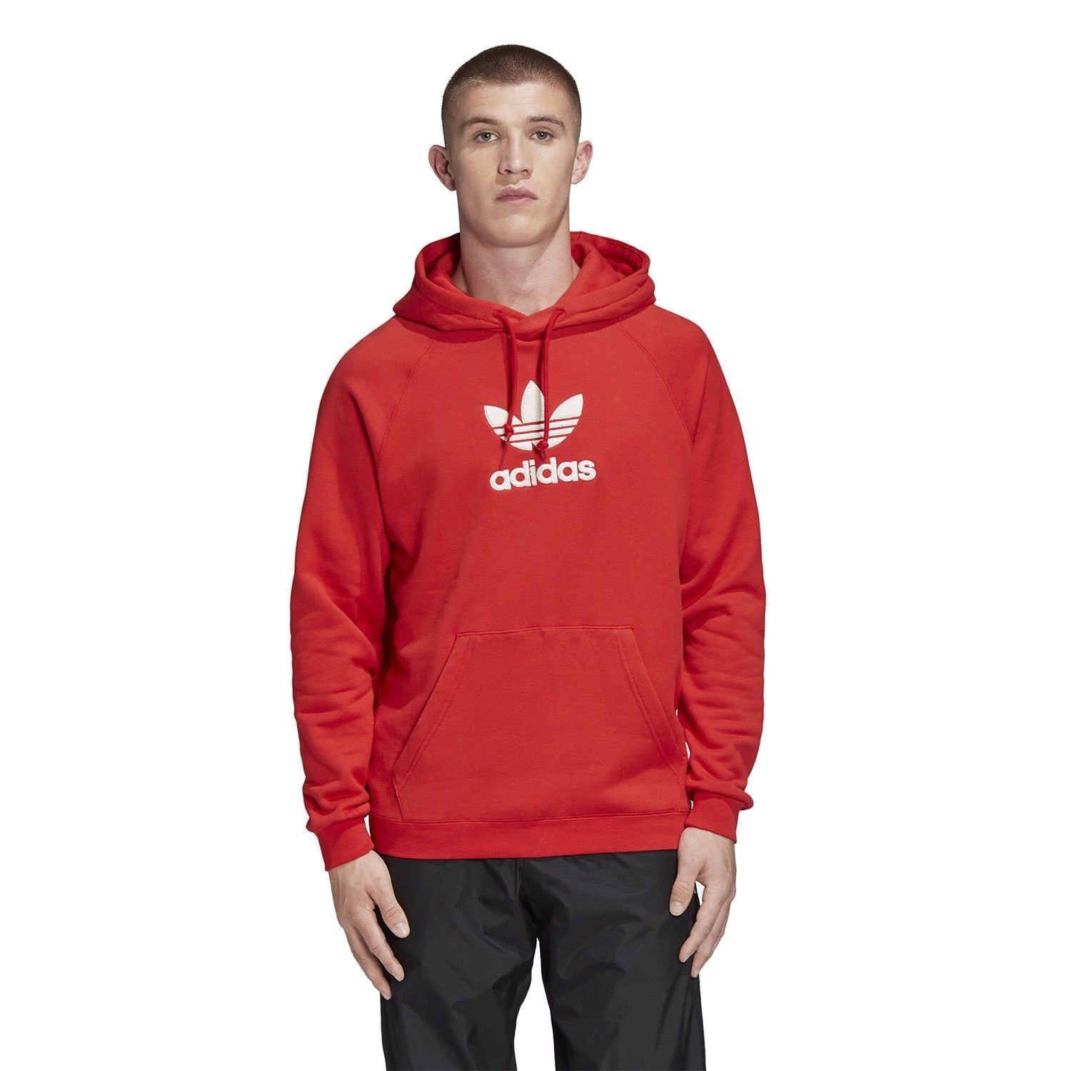 adidas Originals Premium Hoodie - Red - ViaductClothing -  -  