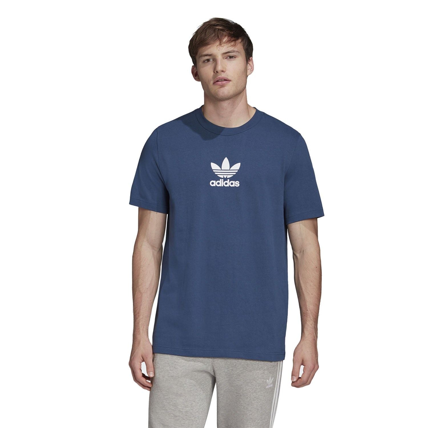 adidas Originals Premium T Shirt - Blue - ViaductClothing -  -  