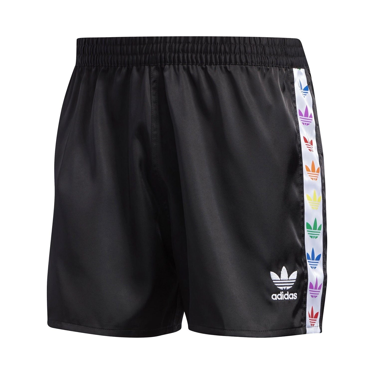 adidas Originals Pride Trefoil Tape Shorts - Black - ViaductClothing -  -  
