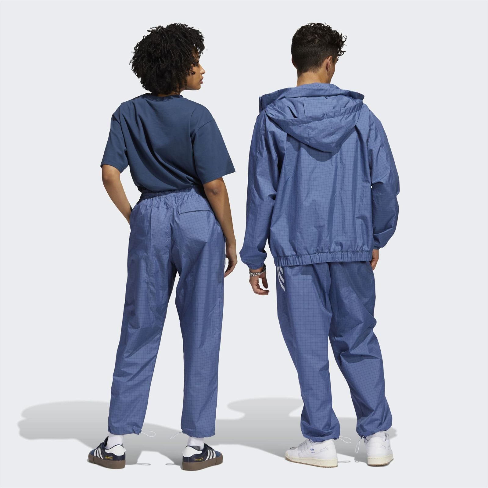 adidas Originals Primeblue Skateboarding Workshop Tack Pants - Blue - ViaductClothing -  -  