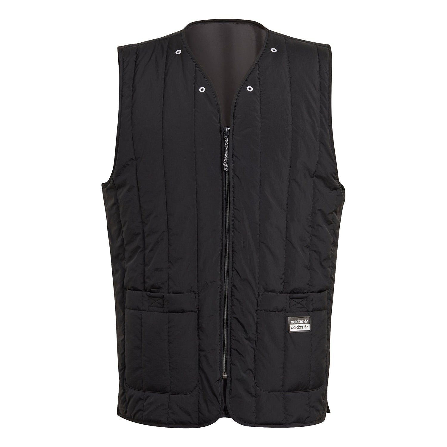 adidas Originals R.Y.V. Light Padded Utility Vest Gilet - Black - ViaductClothing -  -  
