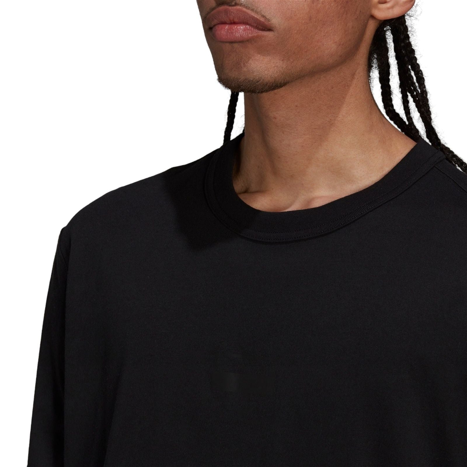 adidas Originals R.Y.V. Long Sleeve Logo T-Shirt - Black - ViaductClothing -  -  