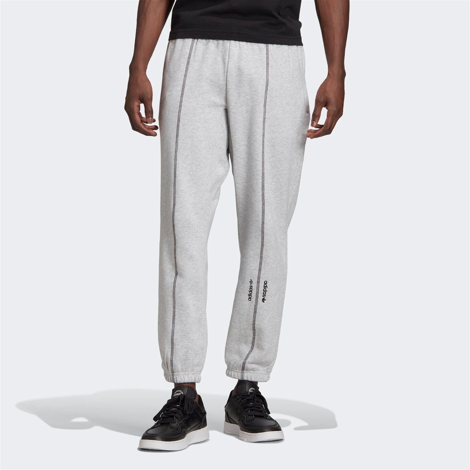 adidas Originals R.Y.V. Sweat Pants - Grey - ViaductClothing -  -  