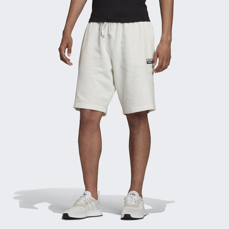 adidas Originals R.Y.V. Sweat Shorts - White - ViaductClothing -  -  