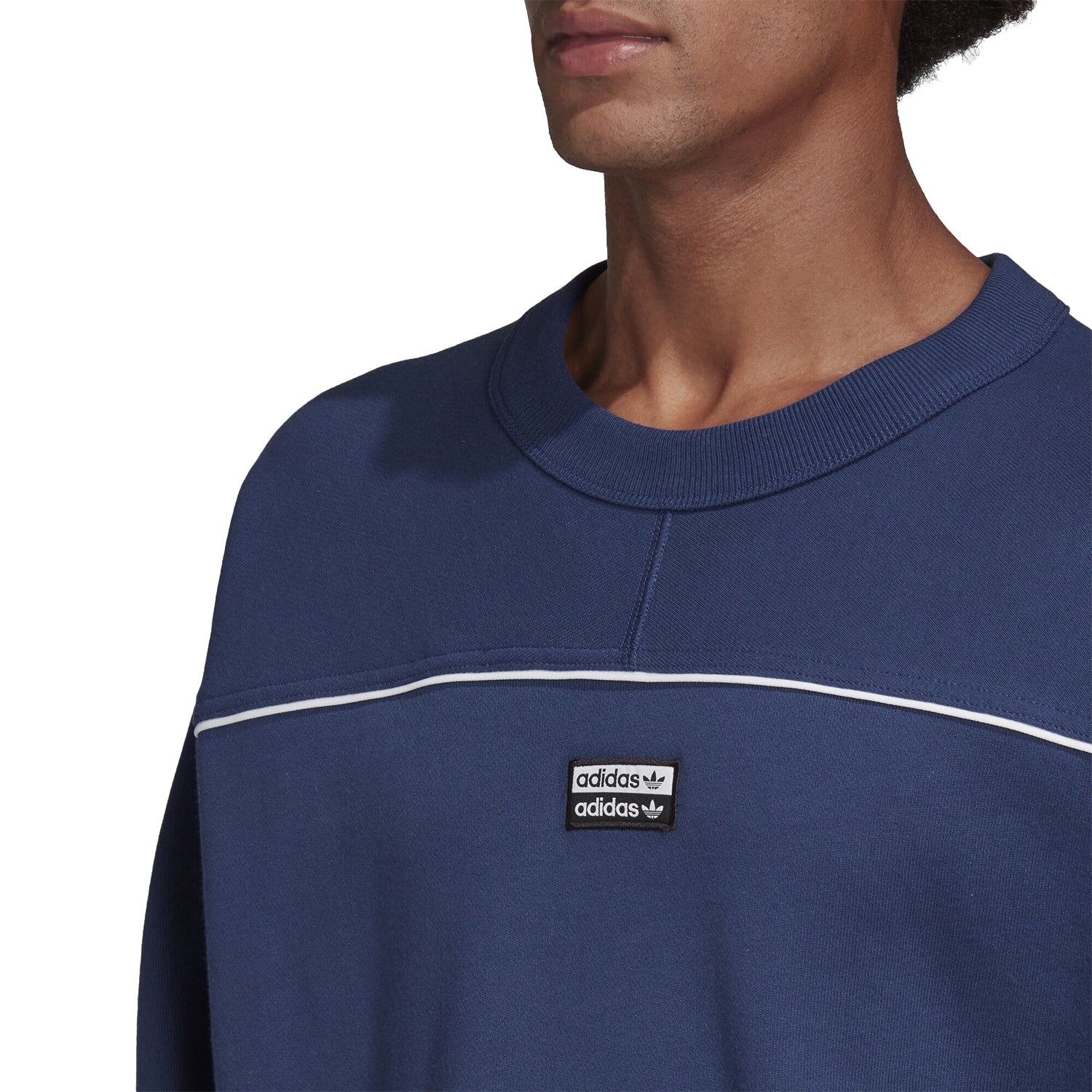 adidas Originals R.Y.V. Sweatshirt - Navy - ViaductClothing -  -  