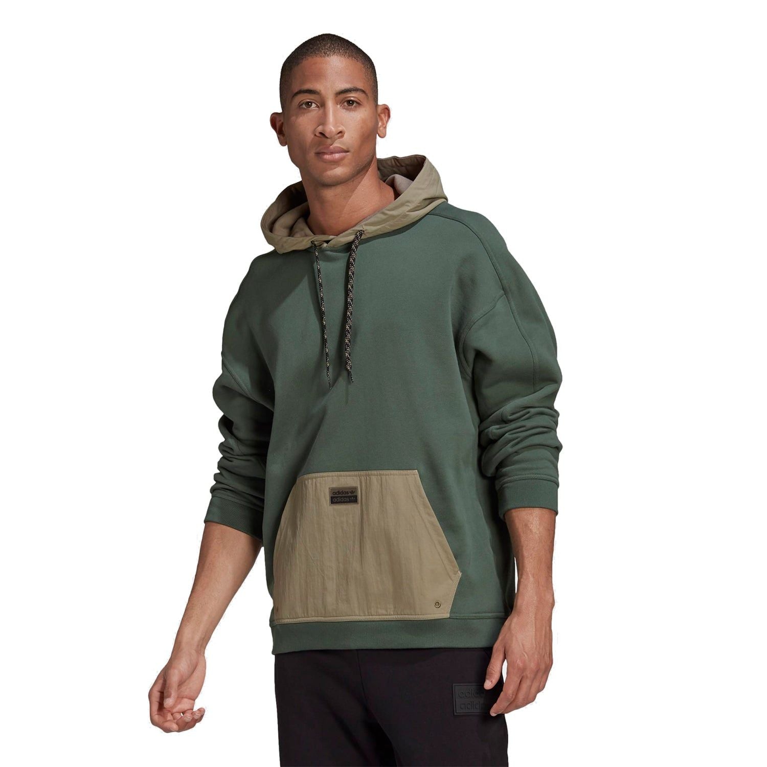 adidas Originals R.Y.V. Utility Hoodie - Green - ViaductClothing -  -  