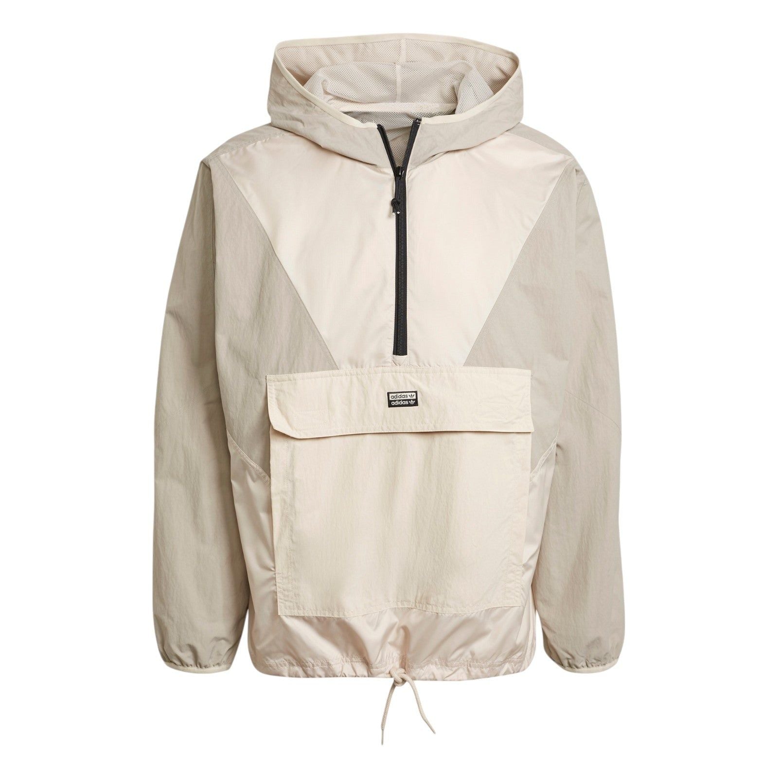adidas Originals R.Y.V. V-Line Woven Windbreaker - Beige - ViaductClothing -  -  